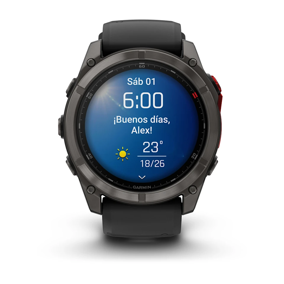 fēnix® 8 Pro – 51 mm, MicroLED Sapphire, Titanio con revestimiento de DLC, Ref: 010-03380-01 - Imagen 7
