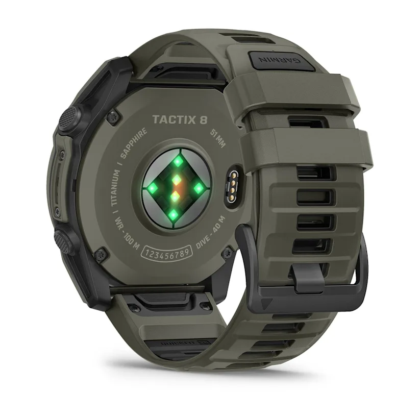 tactix® 8 – 51 mm, AMOLED, revestimiento Cerakote® Incluye la calculadora Applied Ballistics Ultralight™ y revestimiento Cerakote® en verde Nº. Ref: 010-04553-11 - Imagen 8