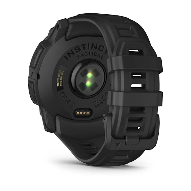 Instinct® 3 – 50 mm, Solar, Tactical Edition Negro con correa negra Nº Ref: 010-02935-50 - Imagen 4