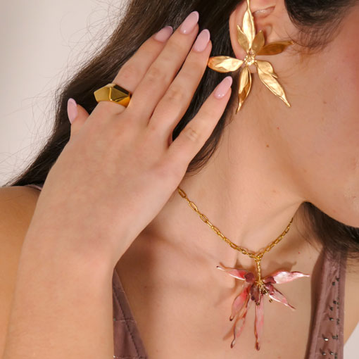 Collar Flora Buganvilla - Imagen 3