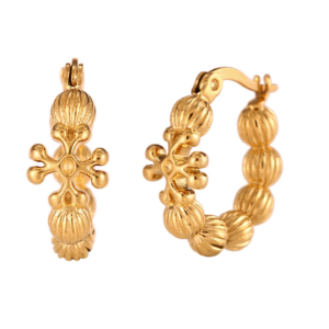 Pendientes Eleanor Dorado
