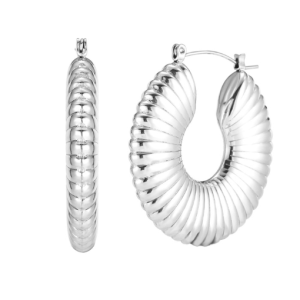 Pendientes Maya Plateado