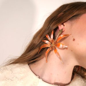 Pendientes Bloom Naranja