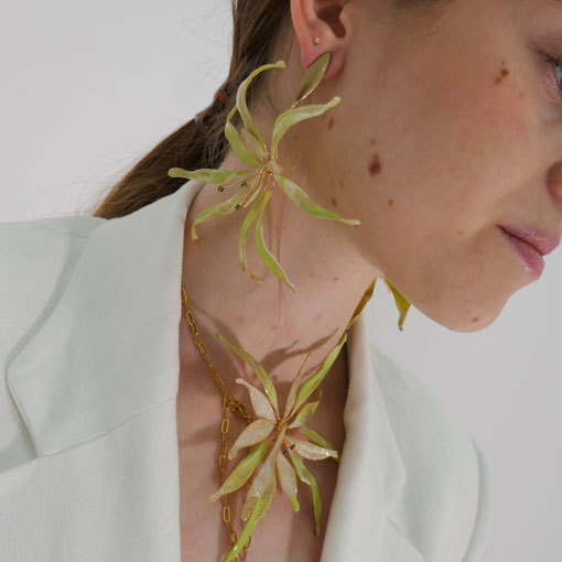 Collar Bloom Verde - Imagen 3