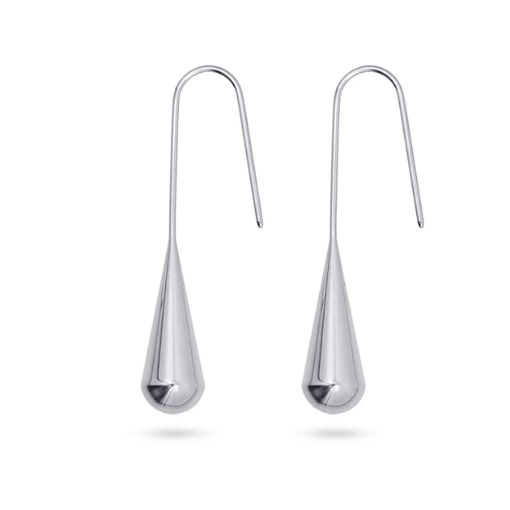Pendientes Bora Maxi Plata - Imagen 2