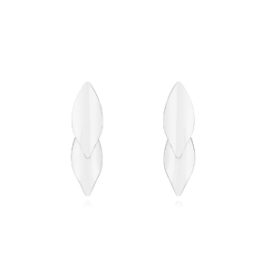 Pendientes Fall Plateado