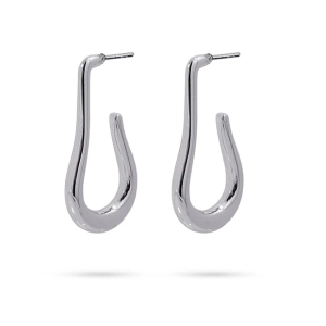 Pendientes Ita Plateado