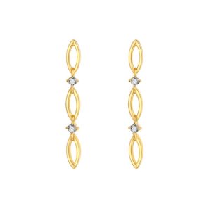 Pendientes Janice Dorados