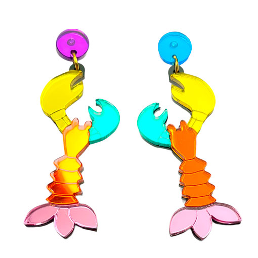 Pendientes Langosta