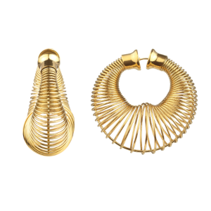 Pendientes Riley Dorado