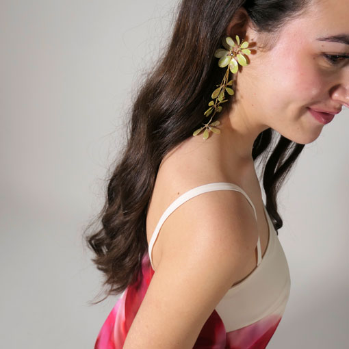 Pendientes Nia Verde - Imagen 3
