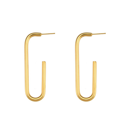 Pendientes Sicurezza Dorado - Imagen 2