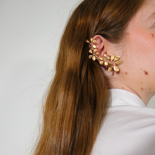 Pendientes Tecna Dorado - Imagen 3