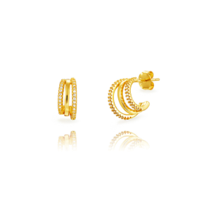 Pendientes Caroline Dorado