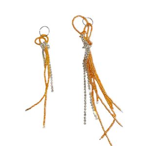 Pendientes Twist Naranja