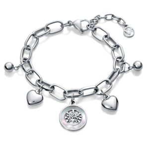 Pulsera Chic corazones árbol de la vida