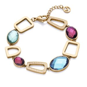 Pulsera Chic cristales y circonitas.