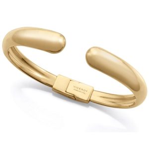 Pulsera rígida dorada Viceroy