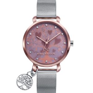 Reloj Mark Maddox esfera holografica de corazones