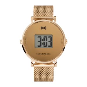 Reloj Mark Maddox digital redondo ip-rosado.