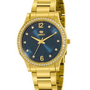 Reloj Marea dorado esfera verde