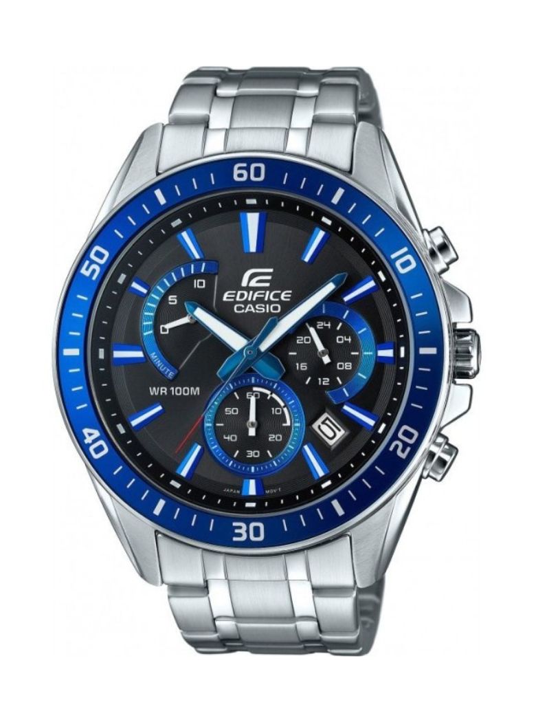 Reloj Edifice crono negro azul - Imagen 2