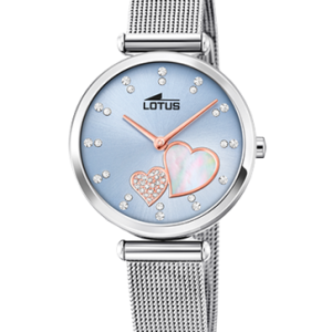 Reloj Lotus mujer corazones.