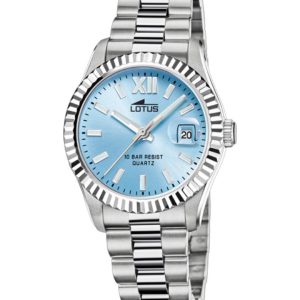 Reloj Lotus mujer esfera celeste