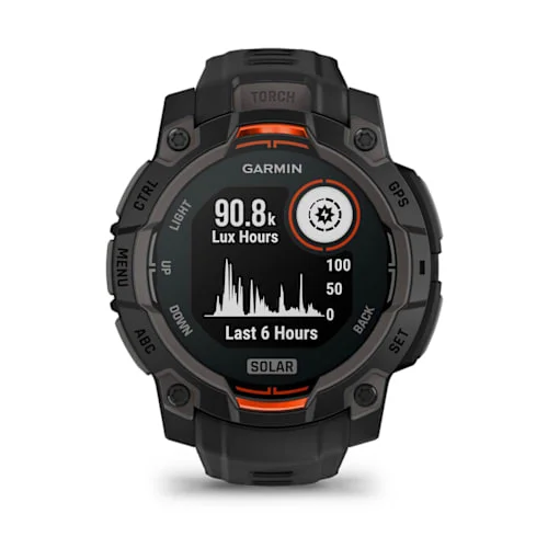 Instinct 3 – 45 mm, Solar Negro con correa negra Ref: 010-02934-00 - Imagen 3