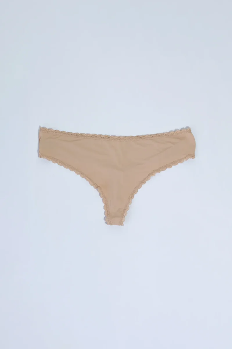Tanga Curvy Licra Sin Costura Invisible Tallas Extras - Imagen 7