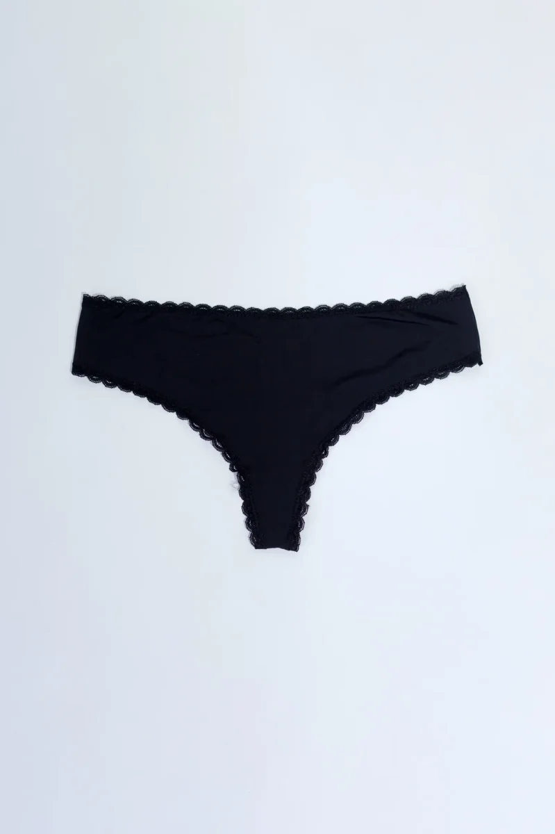 Tanga Curvy Licra Sin Costura Invisible Tallas Extras - Imagen 5