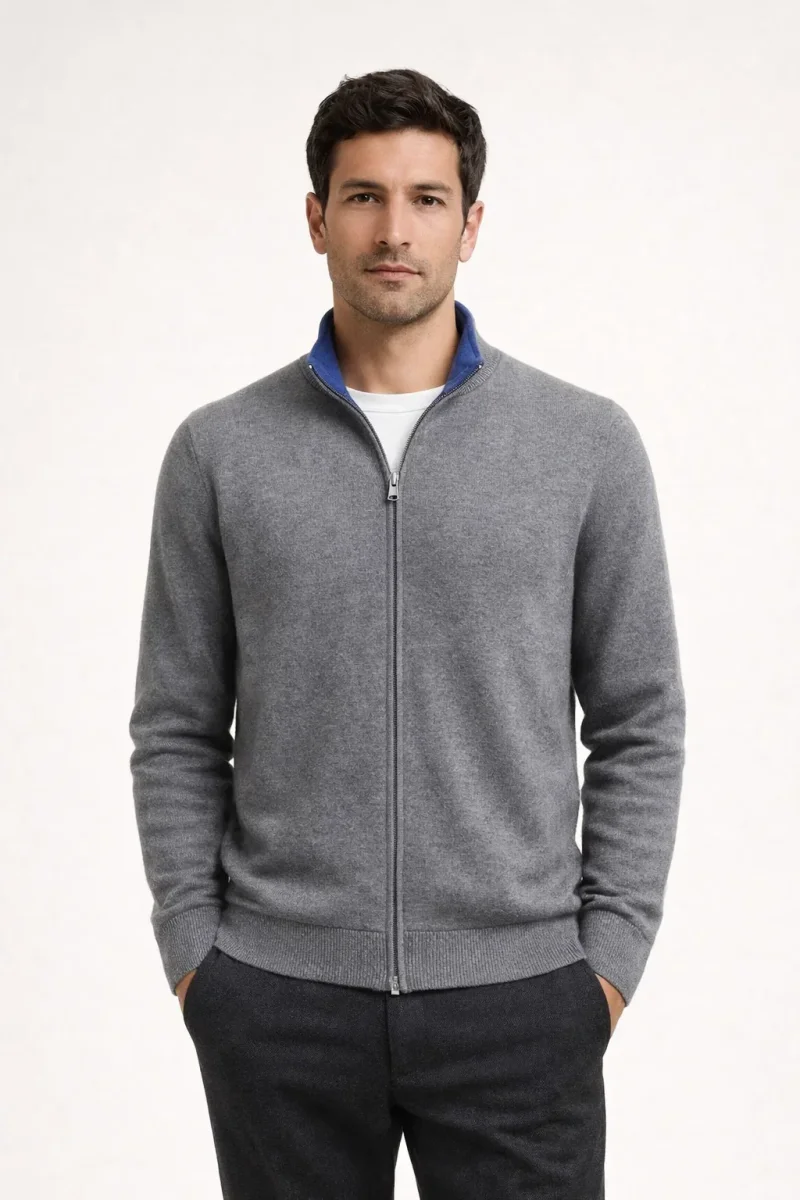Georgio Reversible Zip Navy - Imagen 7