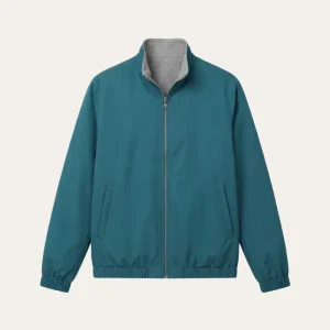Chaqueta Técnica Verde Azulado