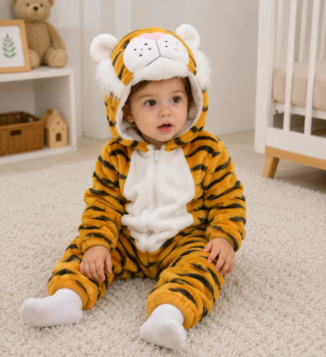 Pijama Kigurumi para Bebé y Niño — Disfraz Animal Todo en Uno, 0 a 4 Años - Imagen 9
