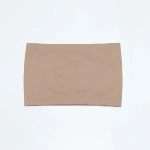 Top Curvy Strapless Algodón Lycra Sostén que No Aprieta