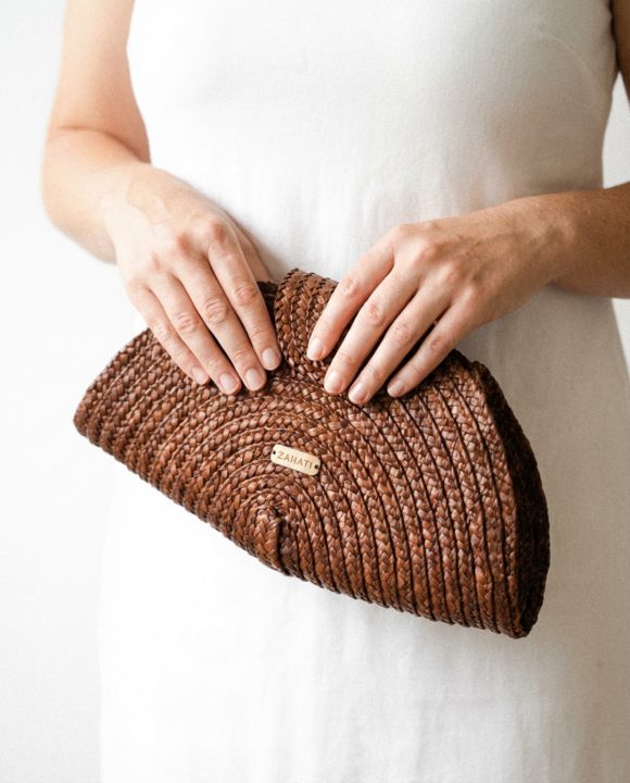 Cartera Chloe chocolate - Imagen 4
